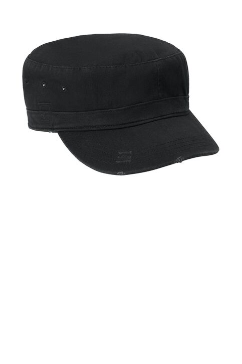 Custom Logo Distressed Military Hat - Image 2