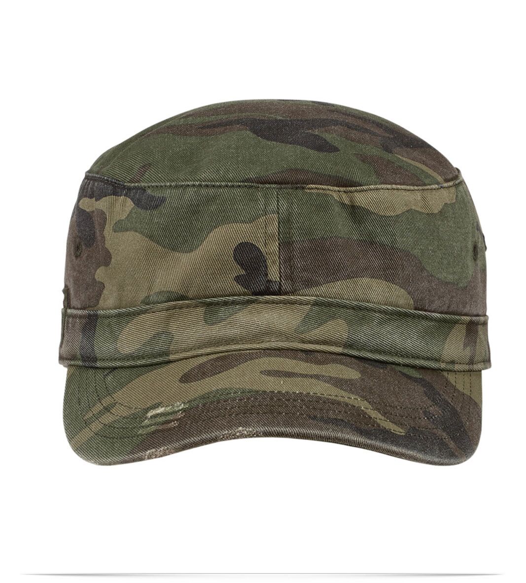 Customize Logo Distressed Military Hat