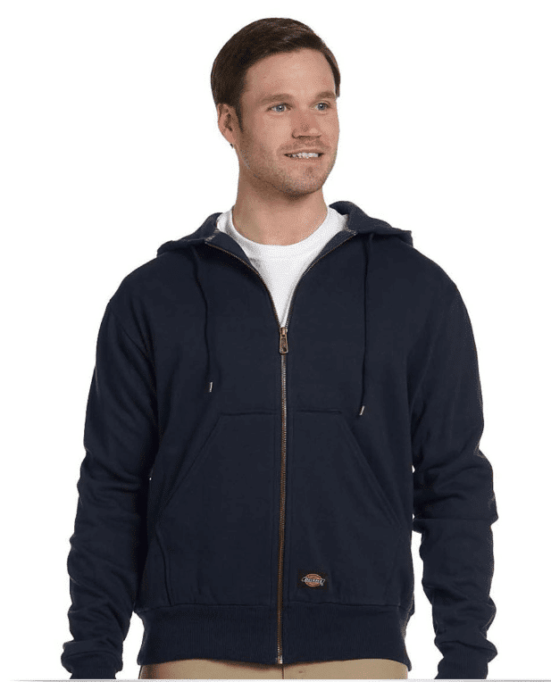 Custom Logo On Dickies Fleece Jacket