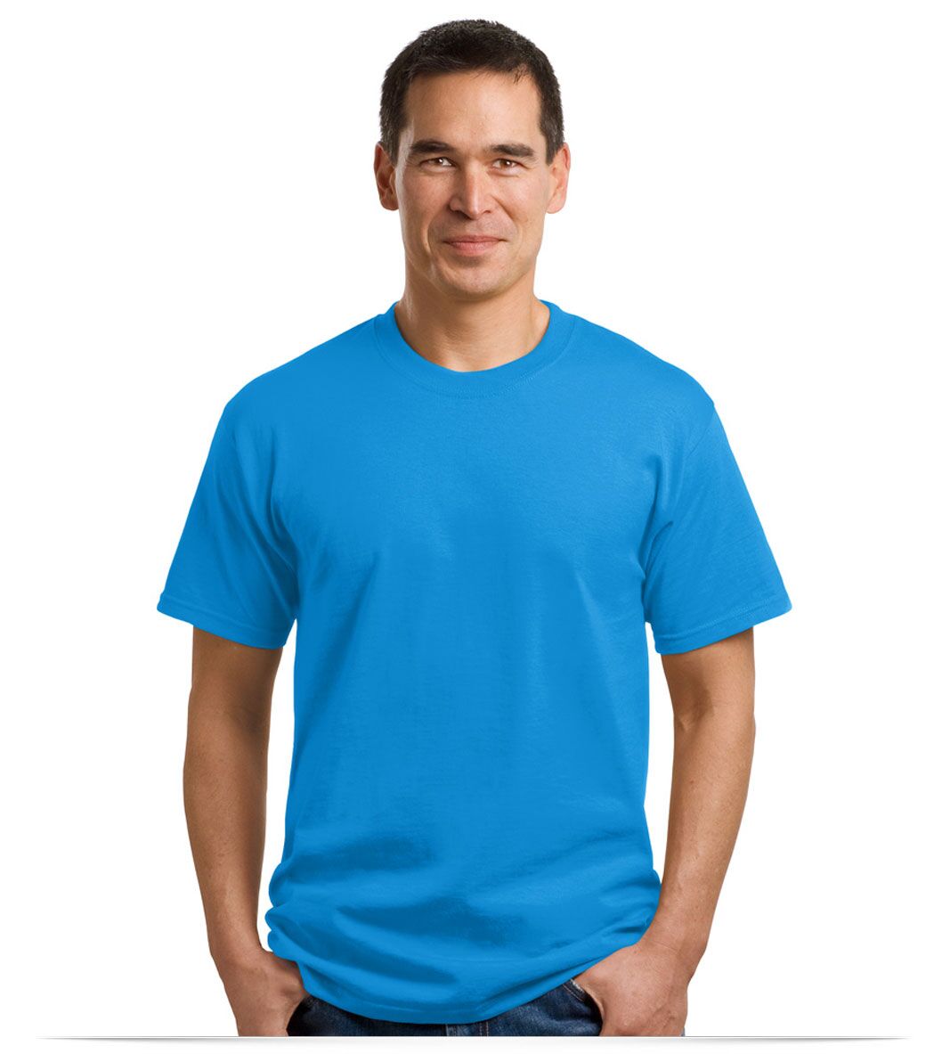 Customize Port and Company 5.4-oz 100% Cotton T-Shirt