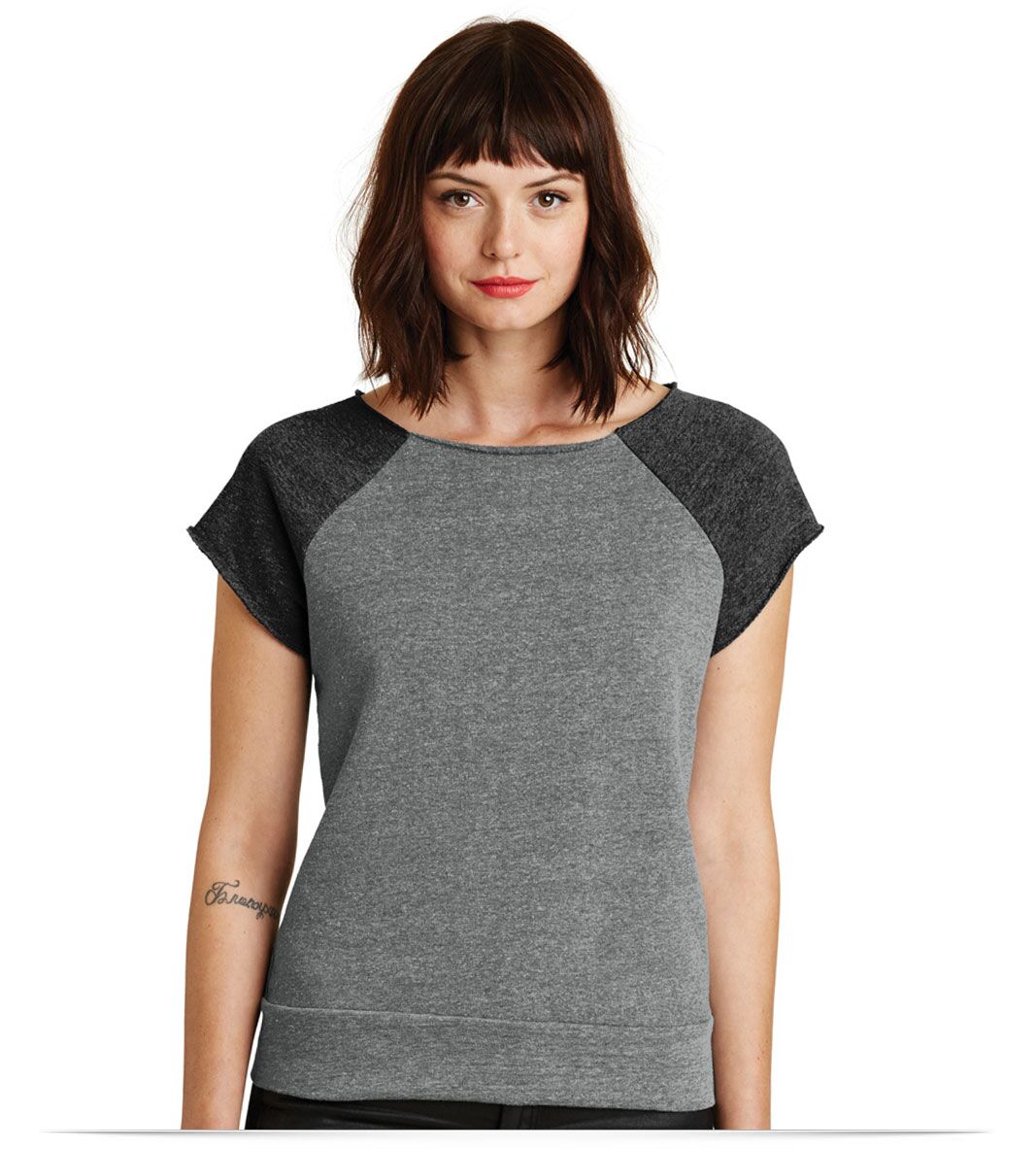 Alternative Short Sleeve Pullover Sweatshirt