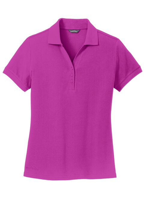 Eddie Bauer Ladies Cotton Pique Polo - Image 2