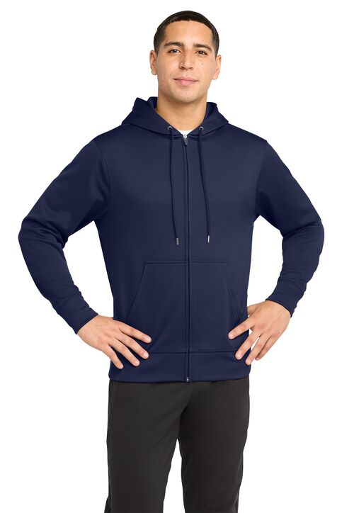 Sport-Tek Fleece Full-Zip Hooded Jacket - Image 5