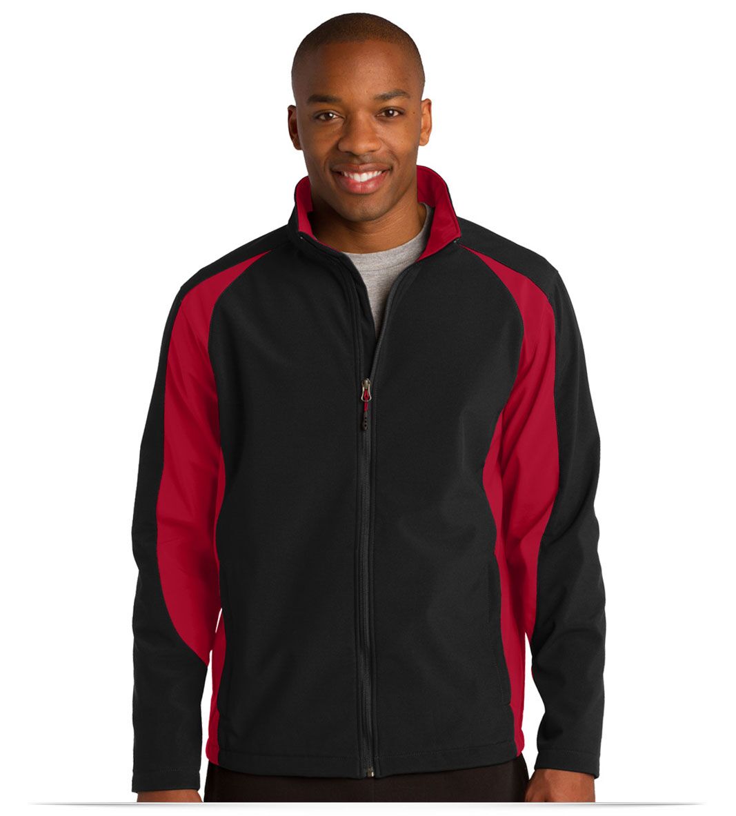 Sport-Tek Colorblock Soft Shell Jacket