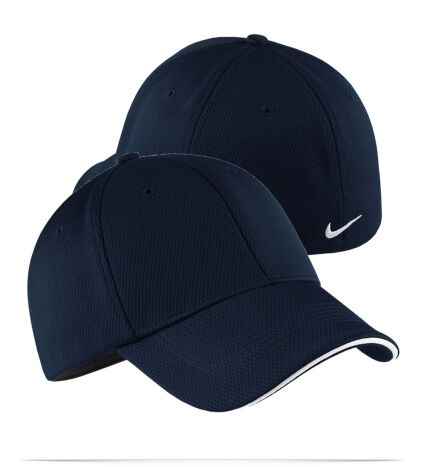 Embroidered Nike Golf Mesh Swoosh Sandwich Cap