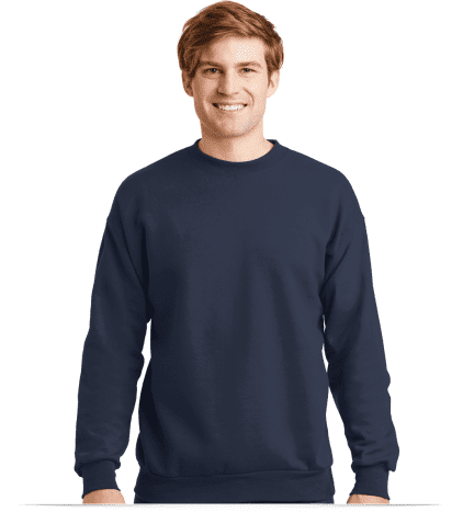 Custom Logo on Cottonpoly Embroidered sweatshirt