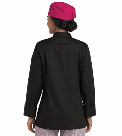 AllStar Logo Ladies Chef Jacket - Image 4