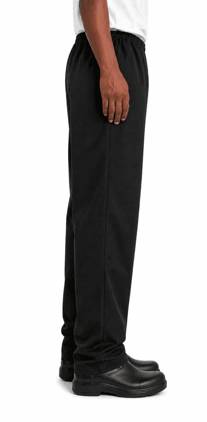 Baggy Chef Pant w/ 3" Elastic Waist Band - Image 4