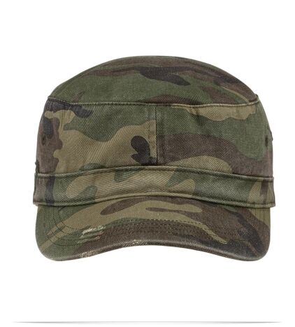 Customize Logo Distressed Military Hat
