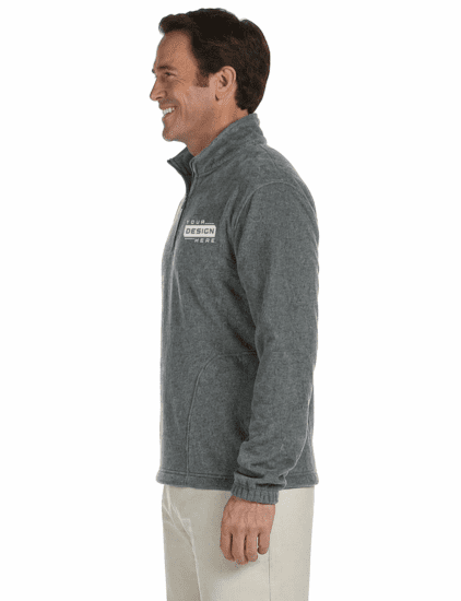 Harriton Fleece Pullover - Image 3
