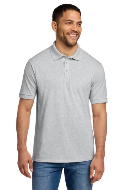50/50 Jersey Knit Polo Shirt - Image 5