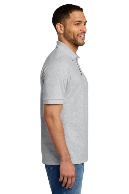 50/50 Jersey Knit Polo Shirt - Image 3