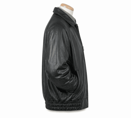 Men's Lamb Skin Leather Jacket - Image 2