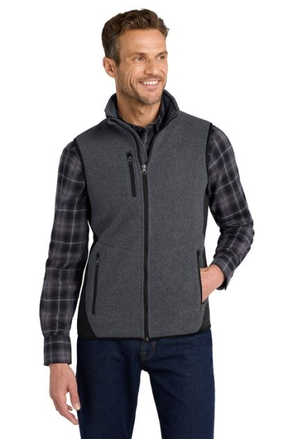 Port Authority Ladies Fleece Vest - Image 5