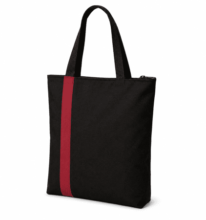 Printed Stripe Tote Bag - Image 3