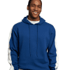 Hooded Embroidered Fleece Pullover