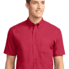 Embroidered Short Sleeve Easy Care Shirt