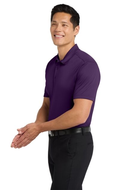 Men’s Dri-Fit Stripe Polo Shirt - Image 3