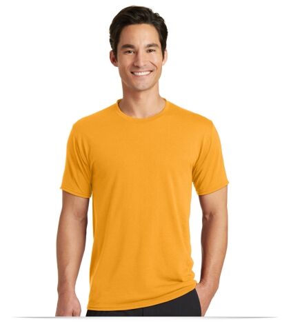 Embroidered Port and Company Blended Performance Tee