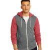 Alternative Colorblock Rocky Eco-Fleece Zip Hoodie
