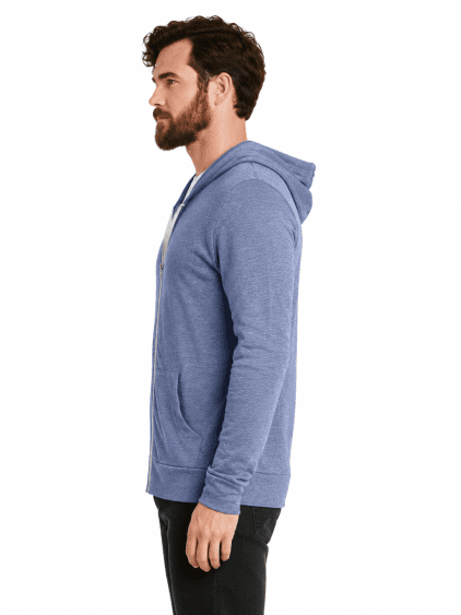 Alternative Eco-Jersey Zip Hoodie - Image 3