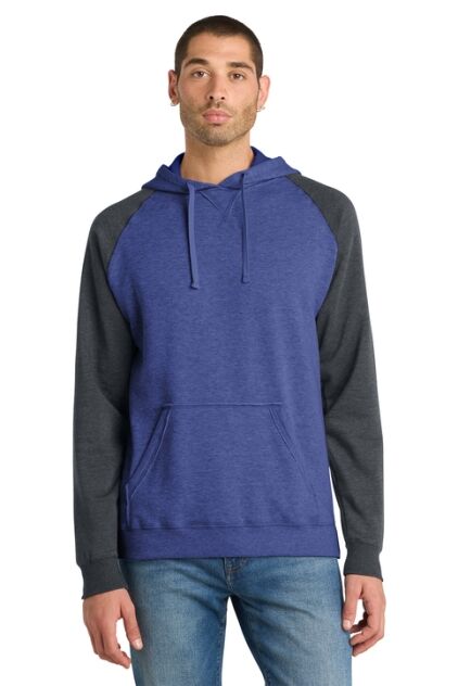 Customize District Lightweight Fleece Raglan Hoodie - Image 5
