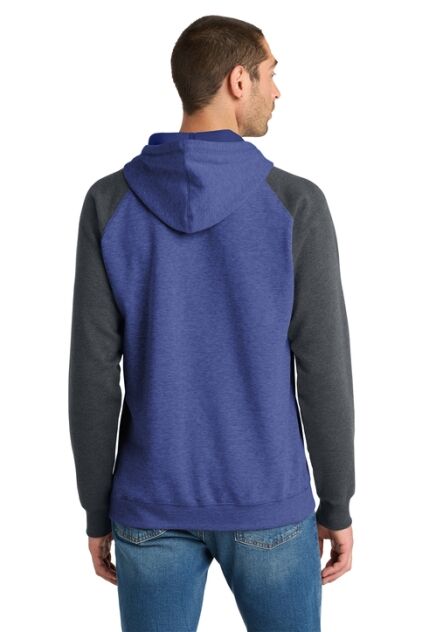 Customize District Lightweight Fleece Raglan Hoodie - Image 4