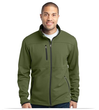 Tall Pique Fleece Jacket With Custom Logo