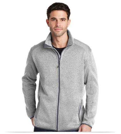 Sweater Fleece Jacket Customize Logo