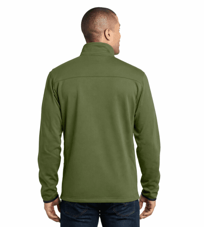 Port Authority Tall Pique Fleece Jacket - Image 4