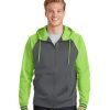 Personalized Sport-Tek Varsity Fleece Full-Zip Hooded Jacket