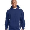 Custom Sport-Tek Sleeve Stripe Hooded Sweatshirt