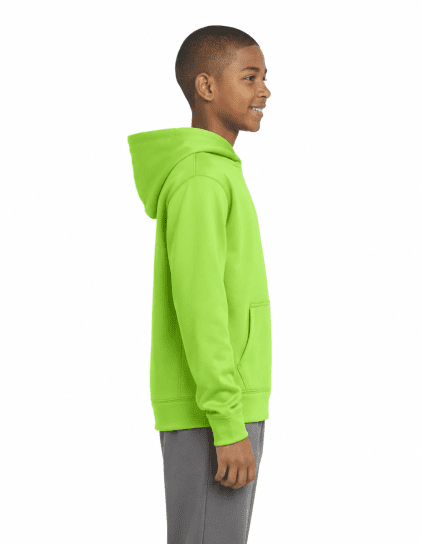 Sport-Tek Youth Sport-Wick Fleece Hoodie - Image 2