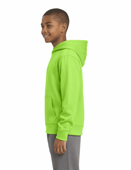 Sport-Tek Youth Sport-Wick Fleece Hoodie - Image 3