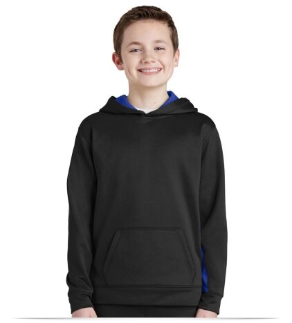 Customize Sport-Tek Youth Colorblock Hooded Pullover