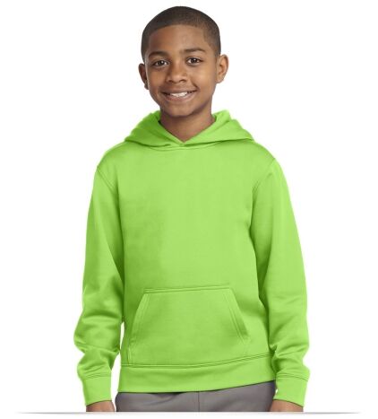 Customize Sport-Tek Youth Sport-Wick Fleece Hoodie