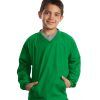 Custom Sport-Tek Youth V-Neck Raglan Wind Shirt
