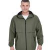 Ultra Club Microfiber Full-Zip Hooded Jacket