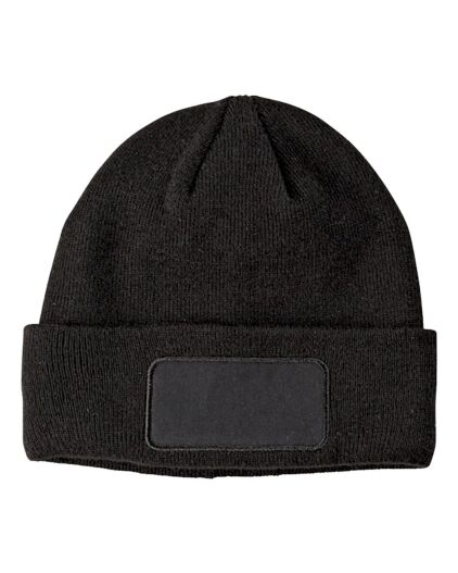 Big Accessories Patch Beanie - Image 3