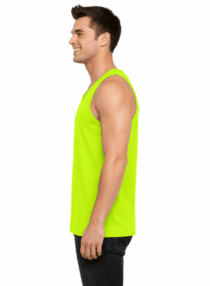 District Young Men's Cotton Ringer Tank - Image 2