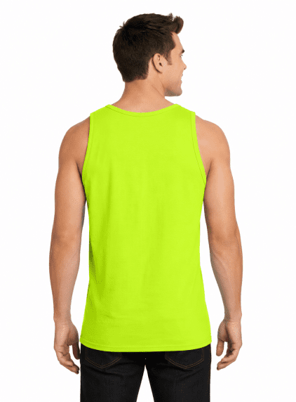 District Young Men's Cotton Ringer Tank - Image 4