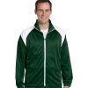 Harriton Men’s Tricot Track Jacket