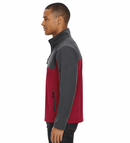 North End Fleece Bonded Soft Shell Jacket - Image 3