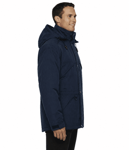 North End Men's 3-in-1 Parka with Dobby Trim - Image 2