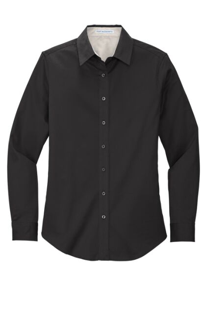 Women's Long Sleeve Easy Care Twill Shirt - Image 2