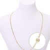14K RG Diamonds by The Yard Necklace
