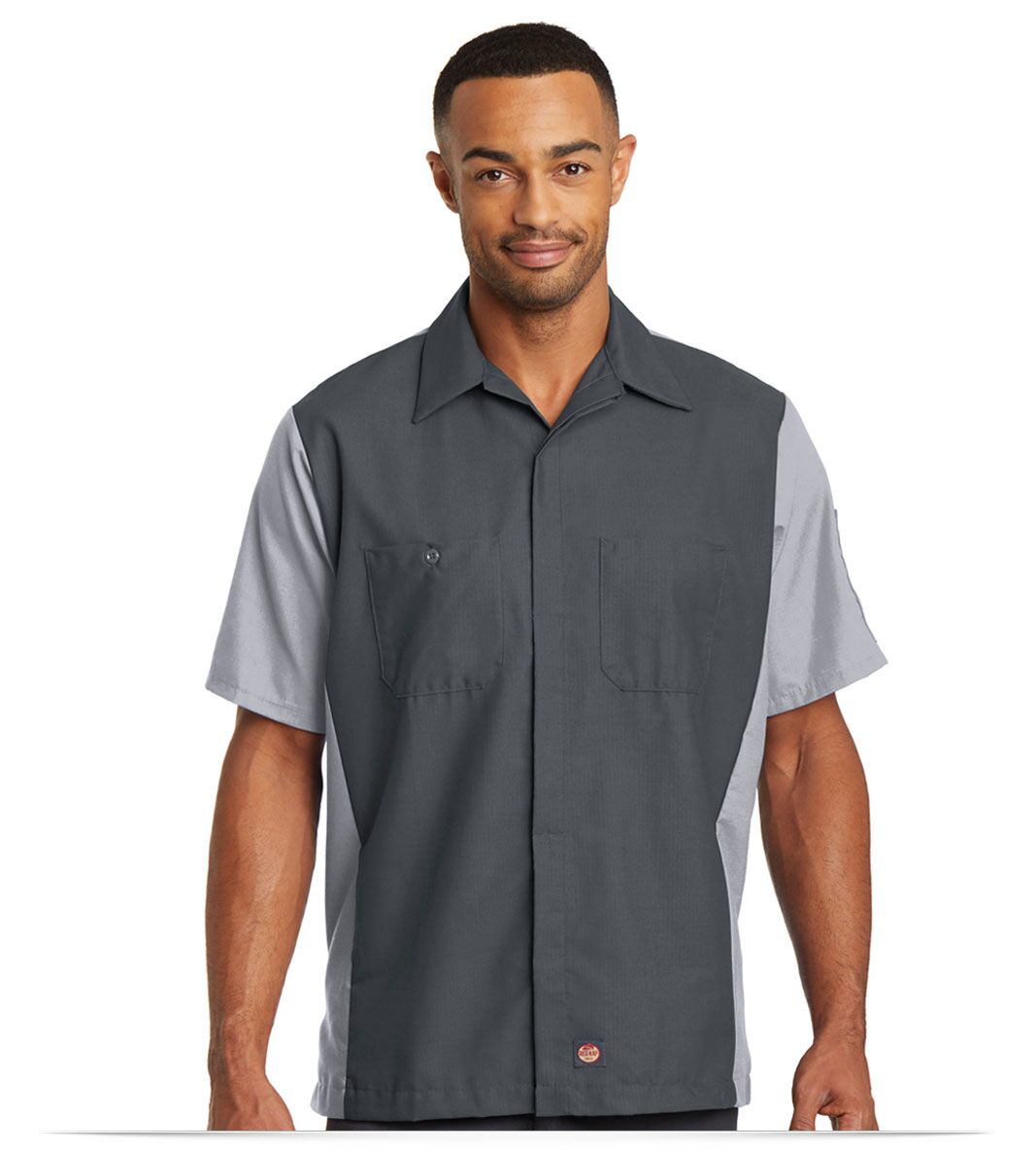 Red Kap Short Sleeve Ripstop Crew Shirt