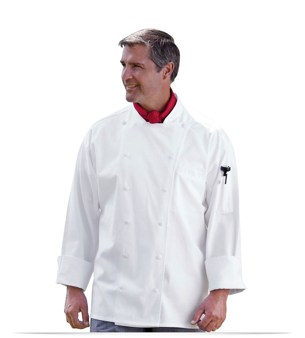 Embroidered Logo Executive Chef’s Jacket Palarmo