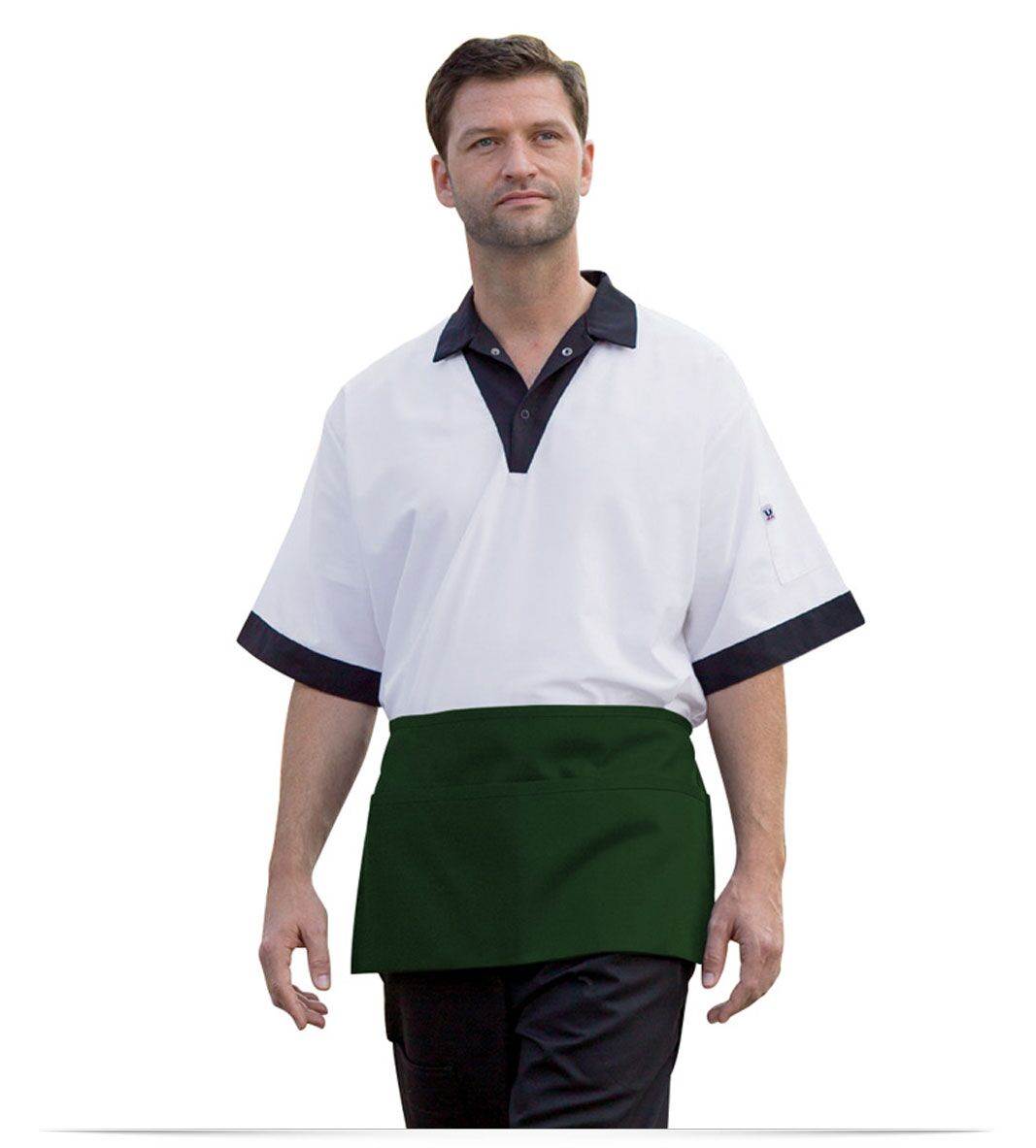 Customize Waist Apron w/ 3 Section Pockets