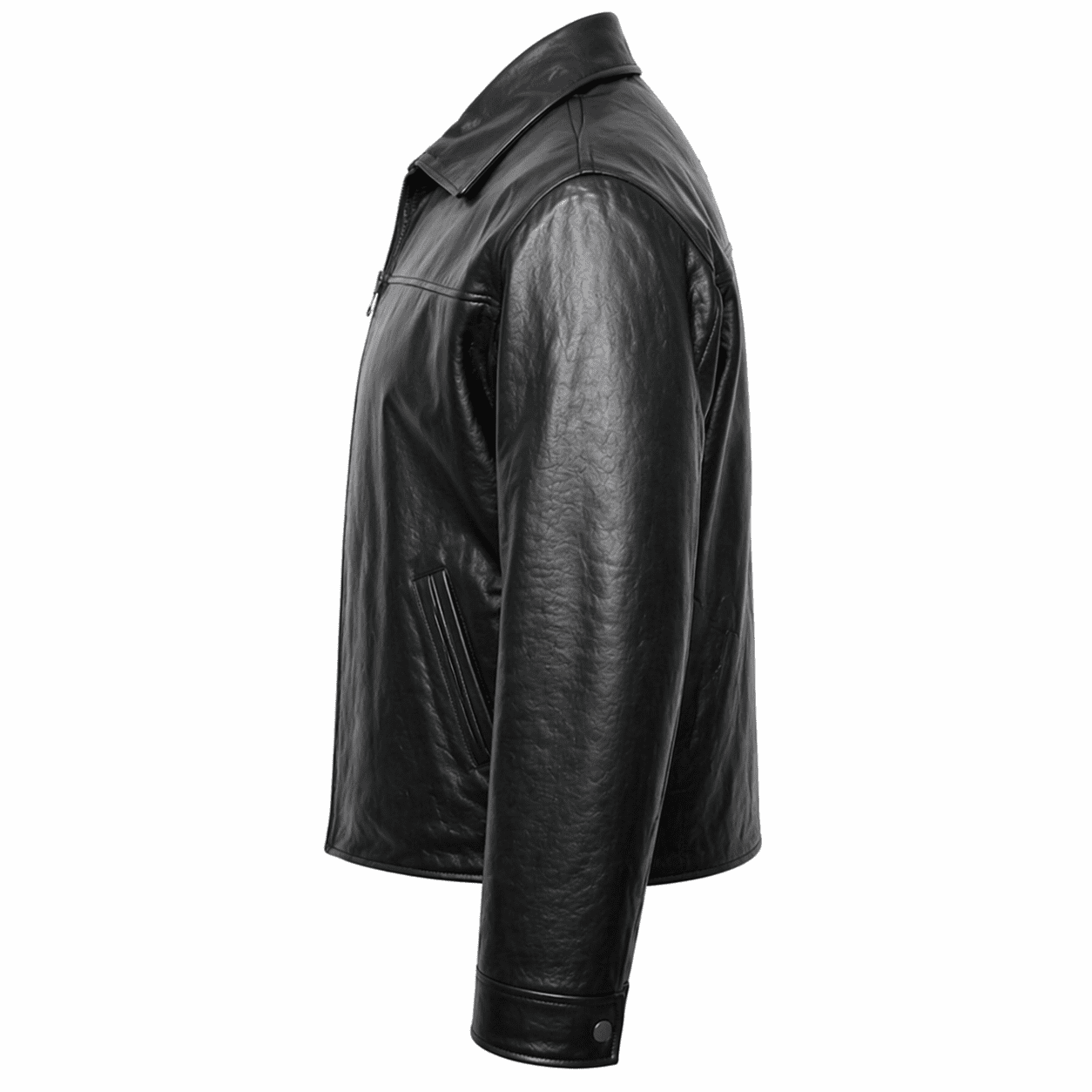AllStar Logo Leather Jacket - Image 2